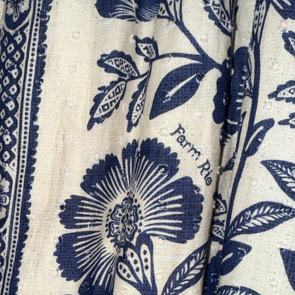 FARM Rio Pineapple Garden Floral Maxi Dress - Picture 6 of 6